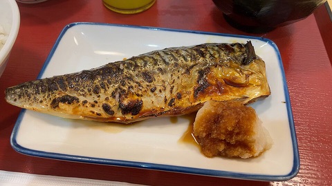 鹽烤鯖魚
